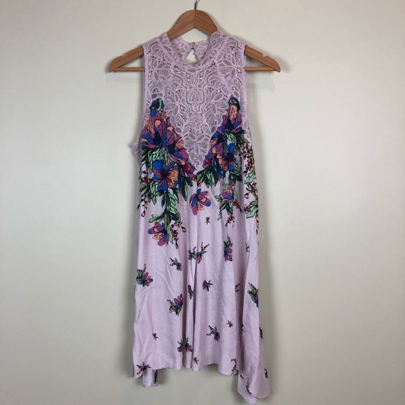 Free People Intimately Marsha Lace Floral Mini - Picture 4 of 7